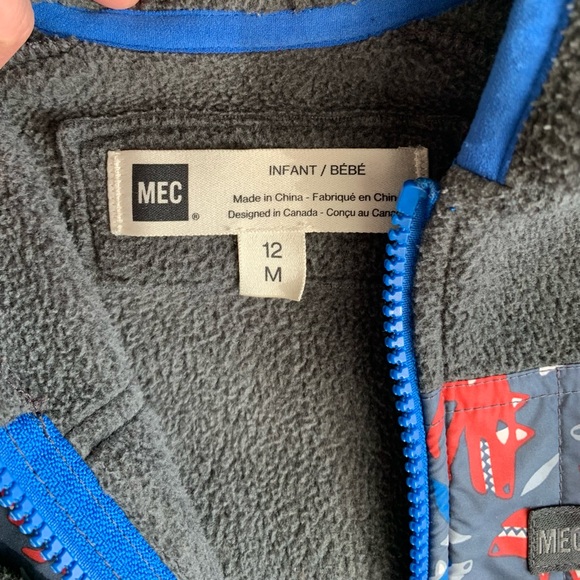 MEC baby fleece jacket - Picture 3 of 3